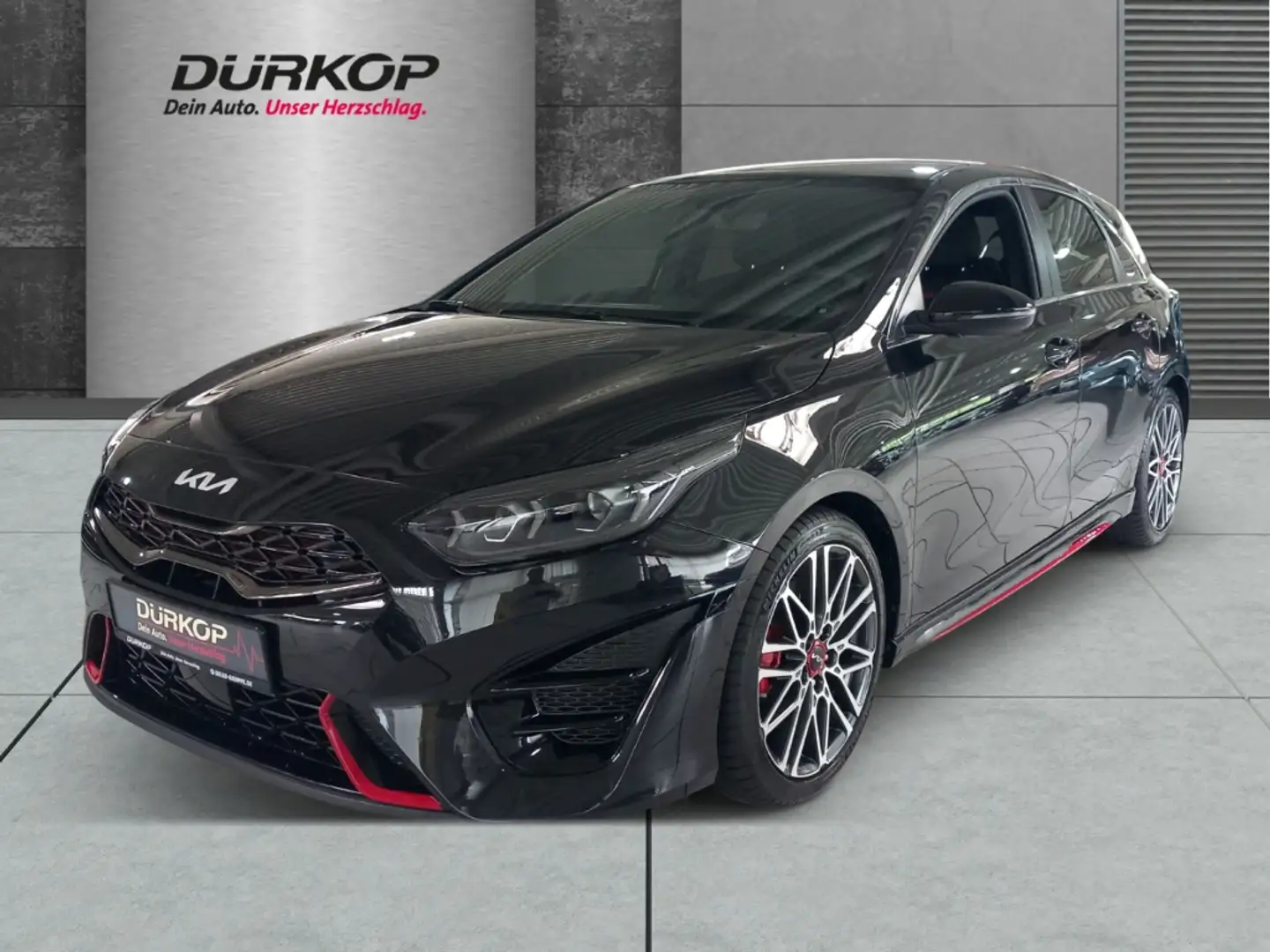 Kia Ceed / cee'd GT Navi/Automatik/Abstandstempomat Leder Digitales Zwart - 1