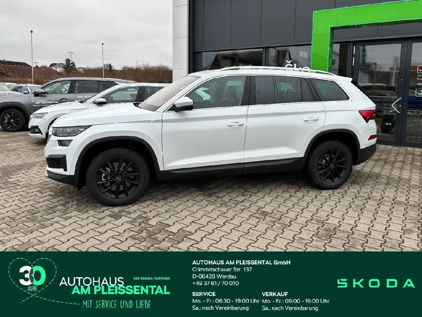 Skoda Kodiaq Style 4x4 147 kW Navi*Traveller*beh. WSS Blanc - 1