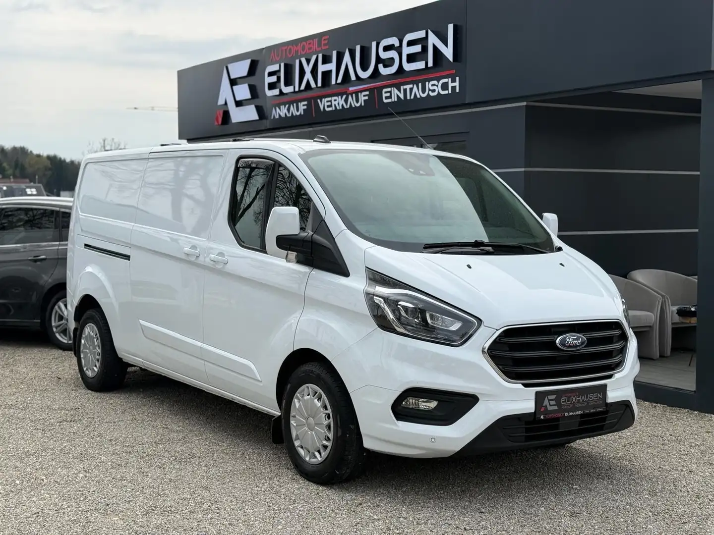 Ford Transit Custom 2,0 TDCi L2H1 Limited Aut.*MwSt. Weiß - 1