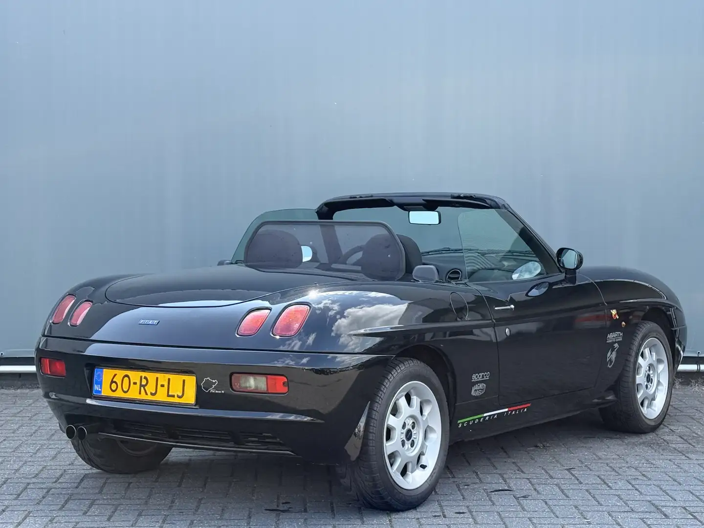Fiat Barchetta BJR 1996 1.8-16V 131PK STUURBEKRACHTIGING / LM-VEL Zwart - 2