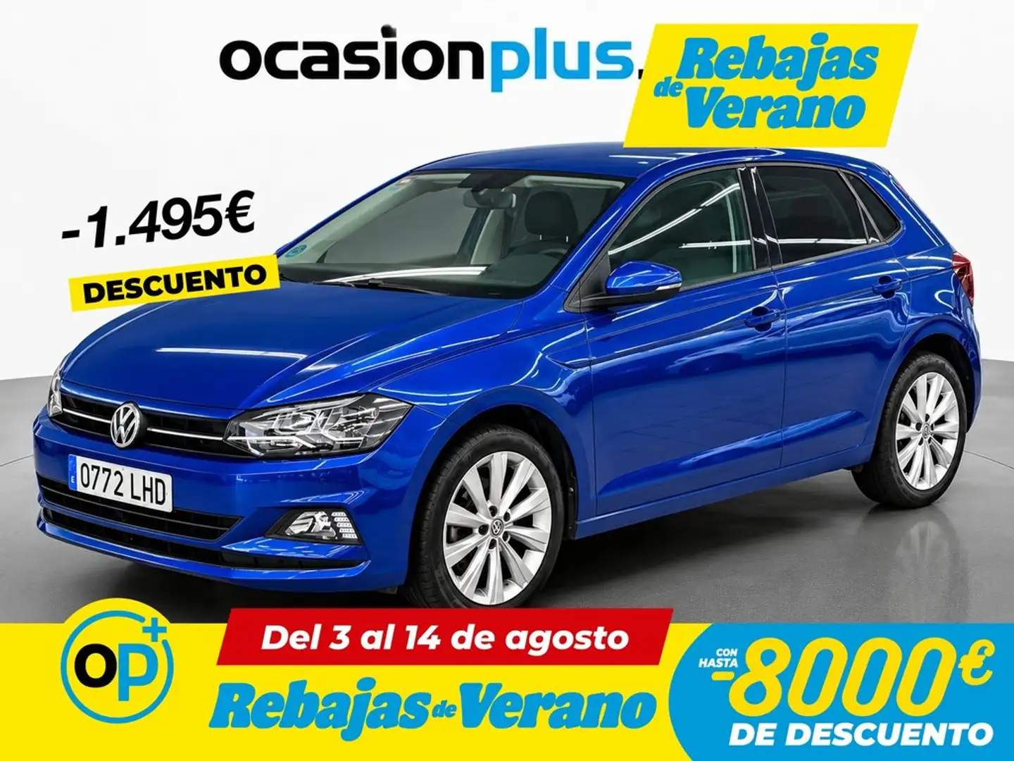 Volkswagen Polo 1.0 TSI Sport 70kW Azul - 1