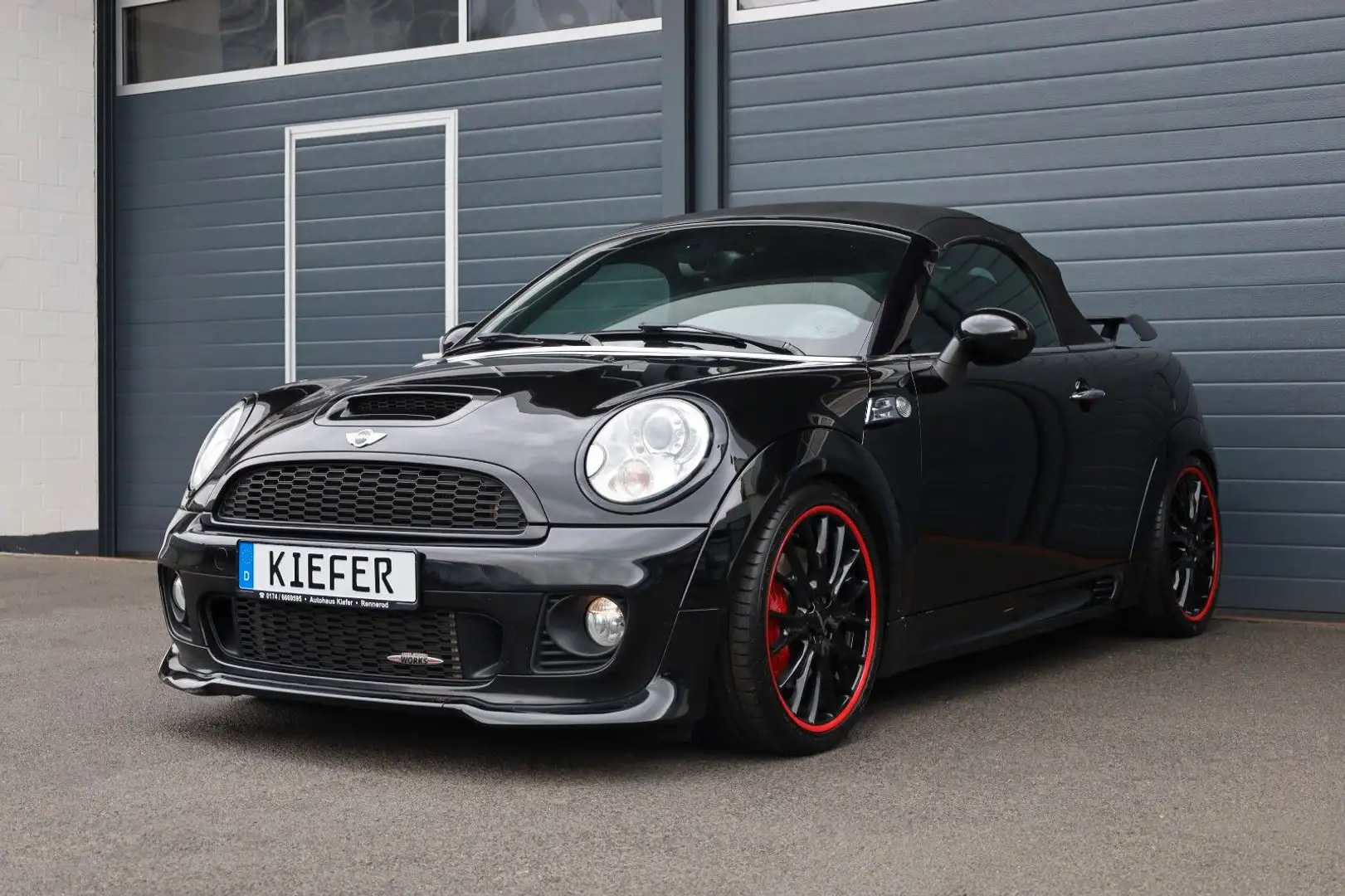 MINI John Cooper Works Roadster /HK/SHZ/NAVI/XENON/R18 Fekete - 2