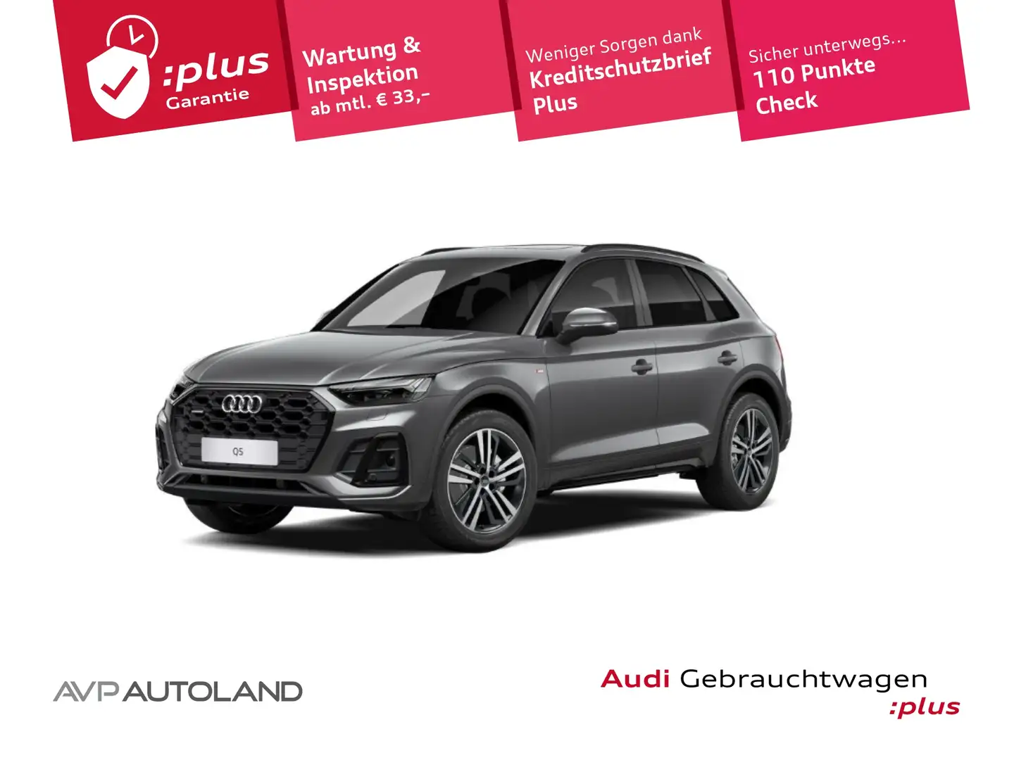 Audi Q5 50 TDI quattro tiptronic S line | MMI NAVI + Grau - 1
