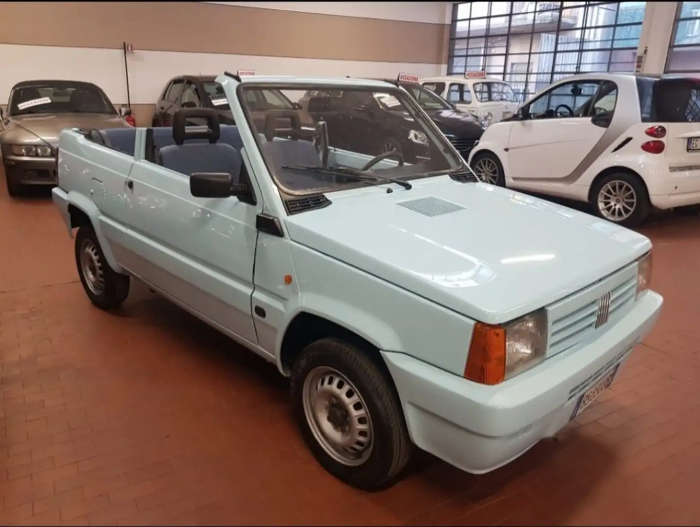 Fiat Panda CABRIO 1100 i.e. cat Young Azul - 2