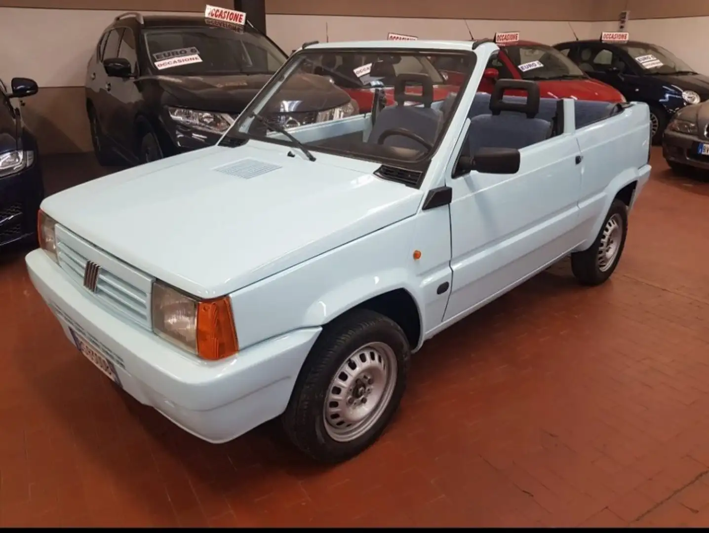 Fiat Panda CABRIO 1100 i.e. cat Young Azul - 1