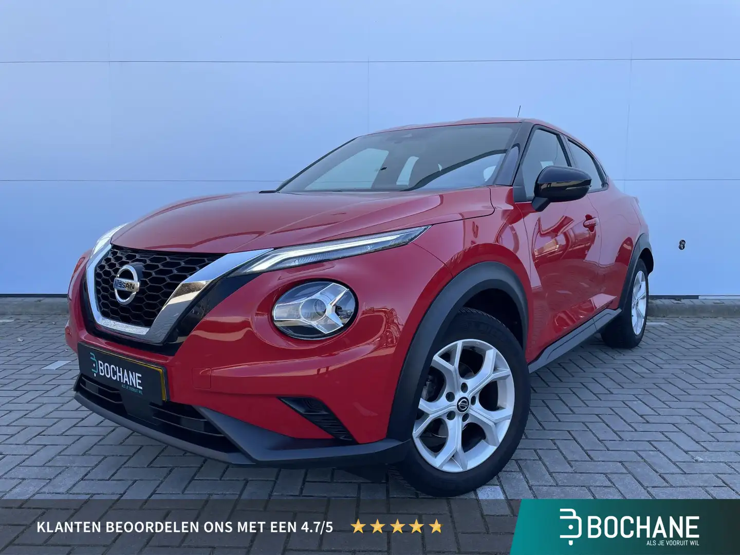 Nissan Juke 1.0 DIG-T Acenta / Trekhaak / Camera / Rosso - 1