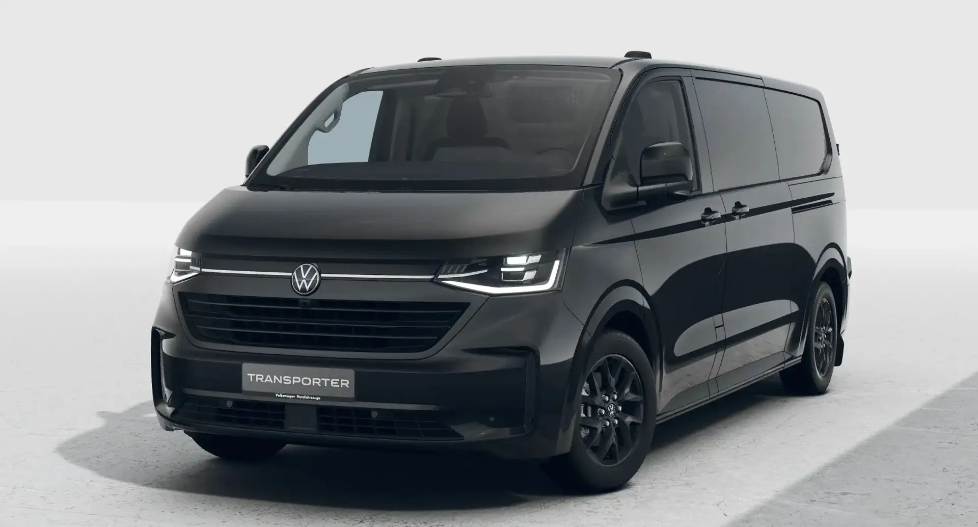 Volkswagen Transporter L2H1 2.0 TDI 170pk Automaat Bulli /Direct leverbaa Zwart - 2