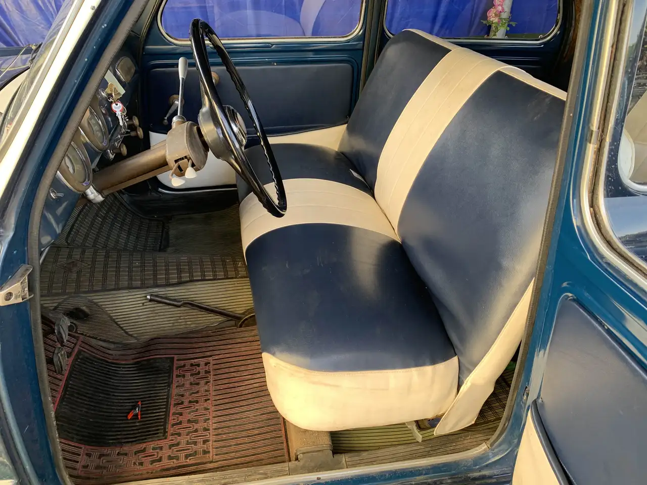 Fiat 1100 103 Bauletto cambio al volante, foto 11