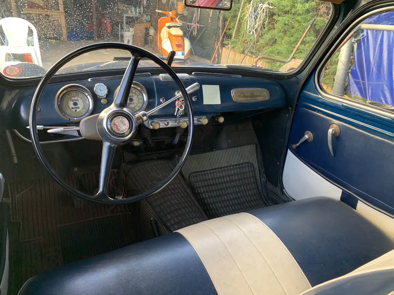 Fiat 1100 103 Bauletto cambio al volante, foto 6
