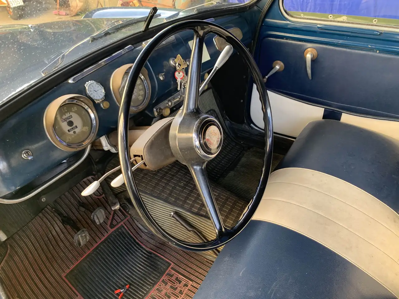 Fiat 1100 103 Bauletto cambio al volante, foto 8