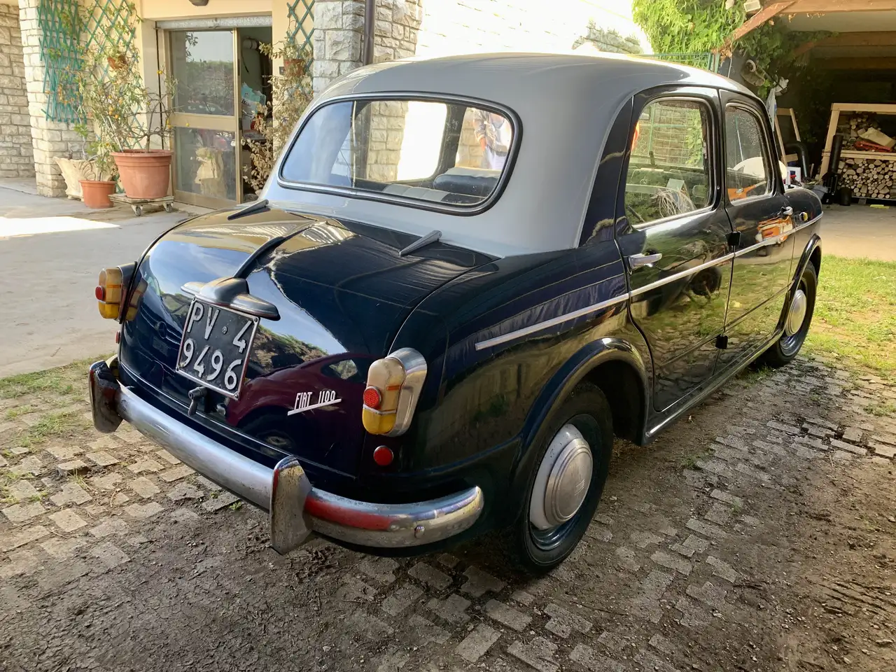 Fiat 1100 103 Bauletto cambio al volante, foto 1