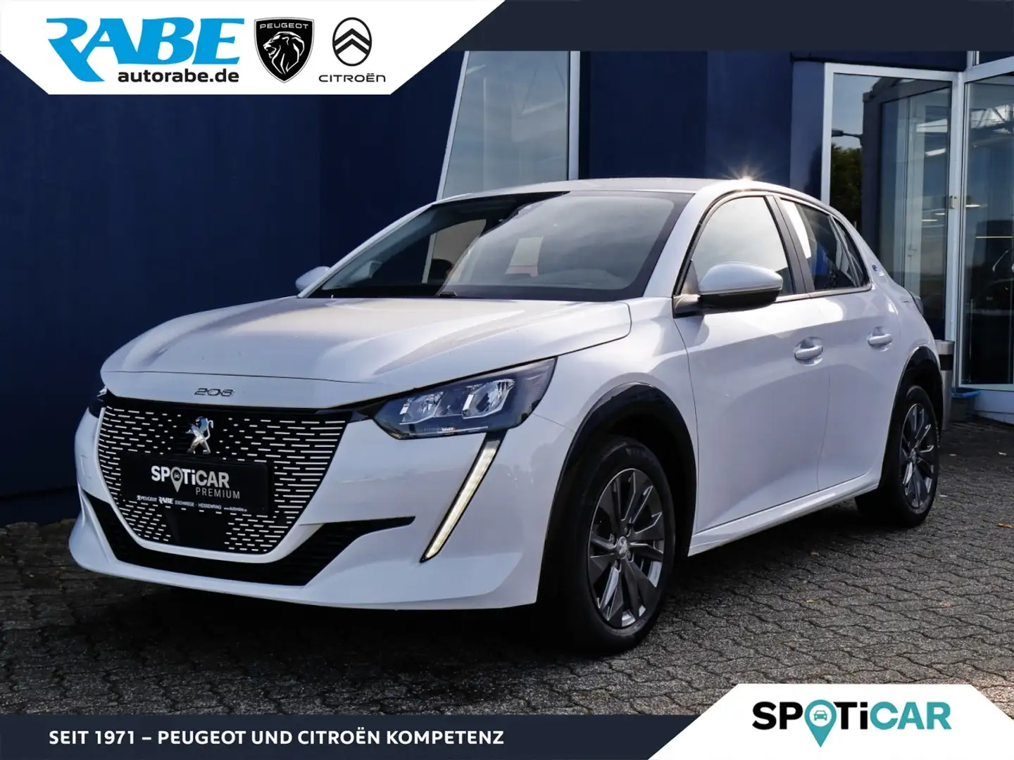 Peugeot 208 -e Active Pack 136 LED+Sitzheizung Klima Weiß - 1