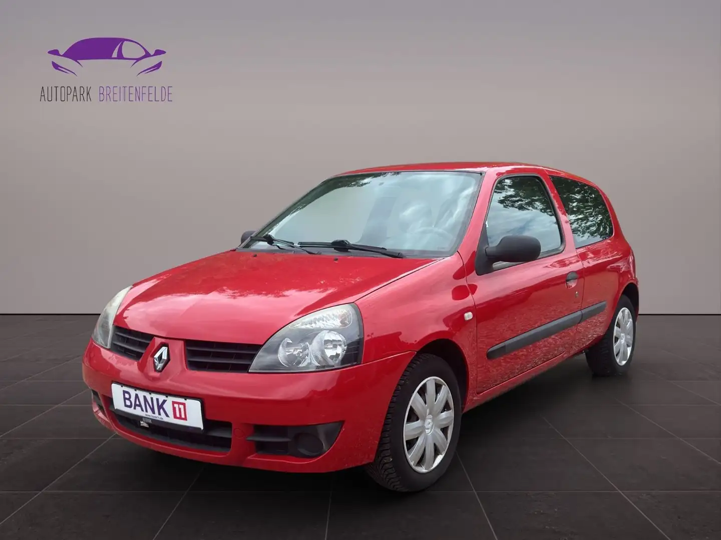 Renault Clio II Campus TÜV NEU/Allwetter/ZV/Elektr.Fenst Rosso - 1