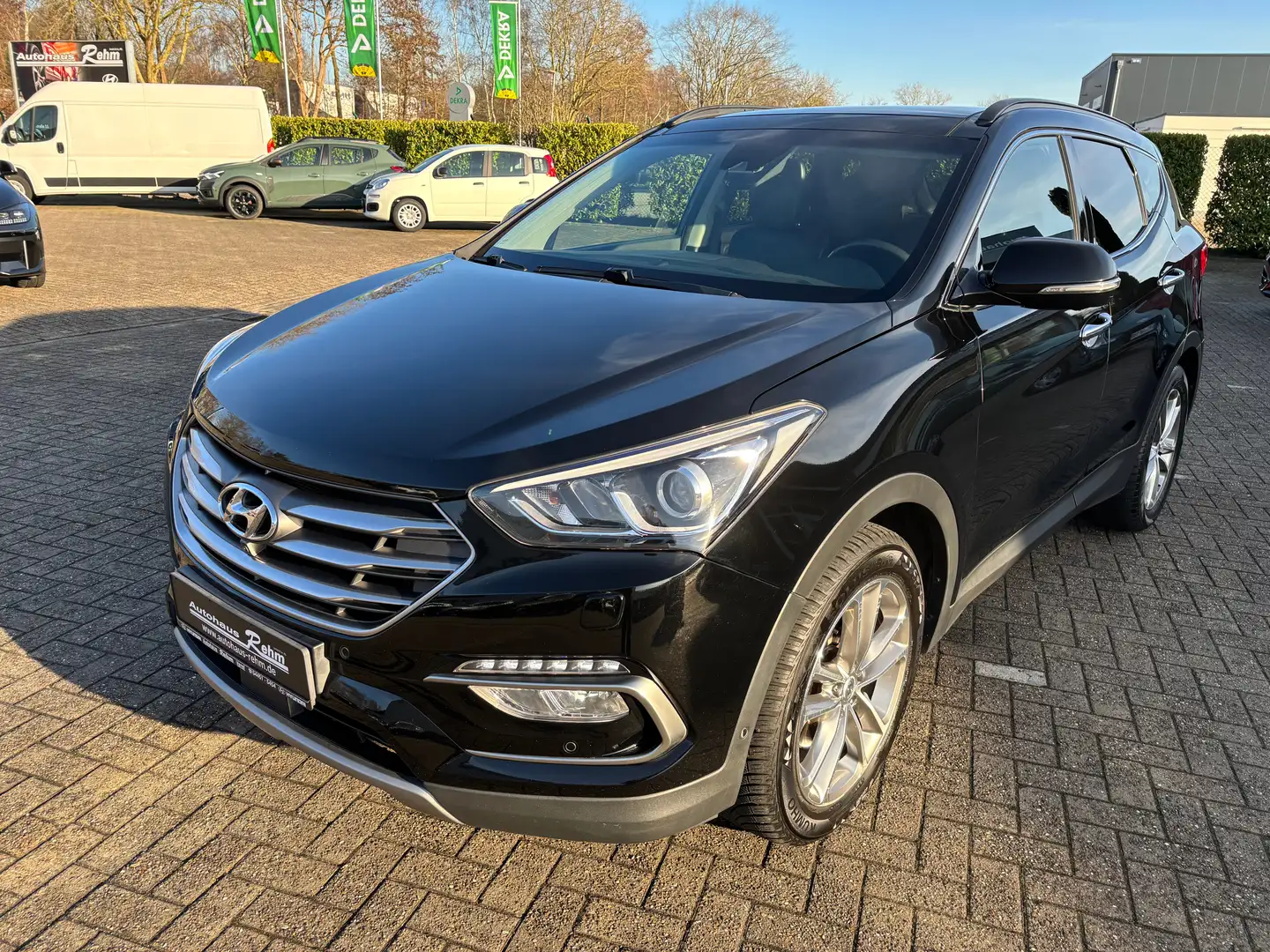 Hyundai SANTA FE 2.2 CRDI Premium 4WD Automatik | Allwetter | AHK Schwarz - 1