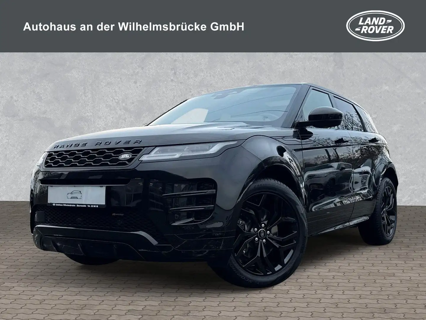 Land Rover Range Rover Evoque P300e PHEV R-DYNAMIC HSE Schwarz - 1