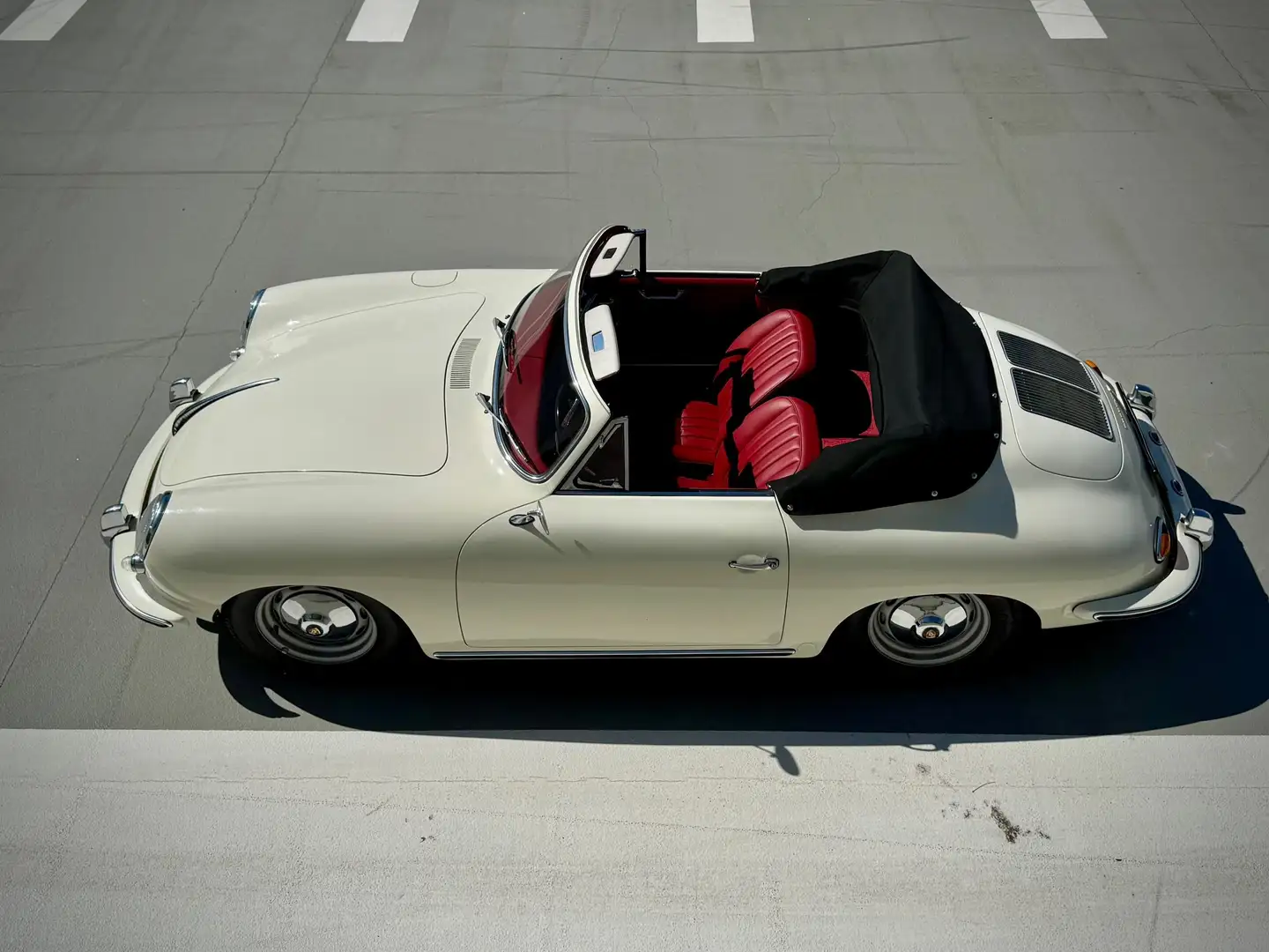 Porsche 356 B T6 cabriolet Reutter Matching numbers Weiß - 2