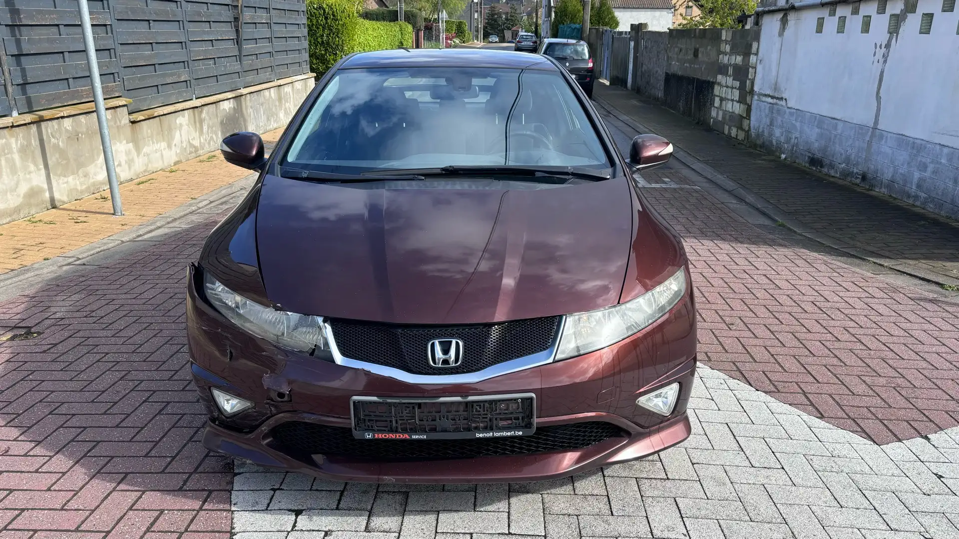 Honda Civic 1.4i Type S EXPORT OU MARCHANDS Hnědá - 2