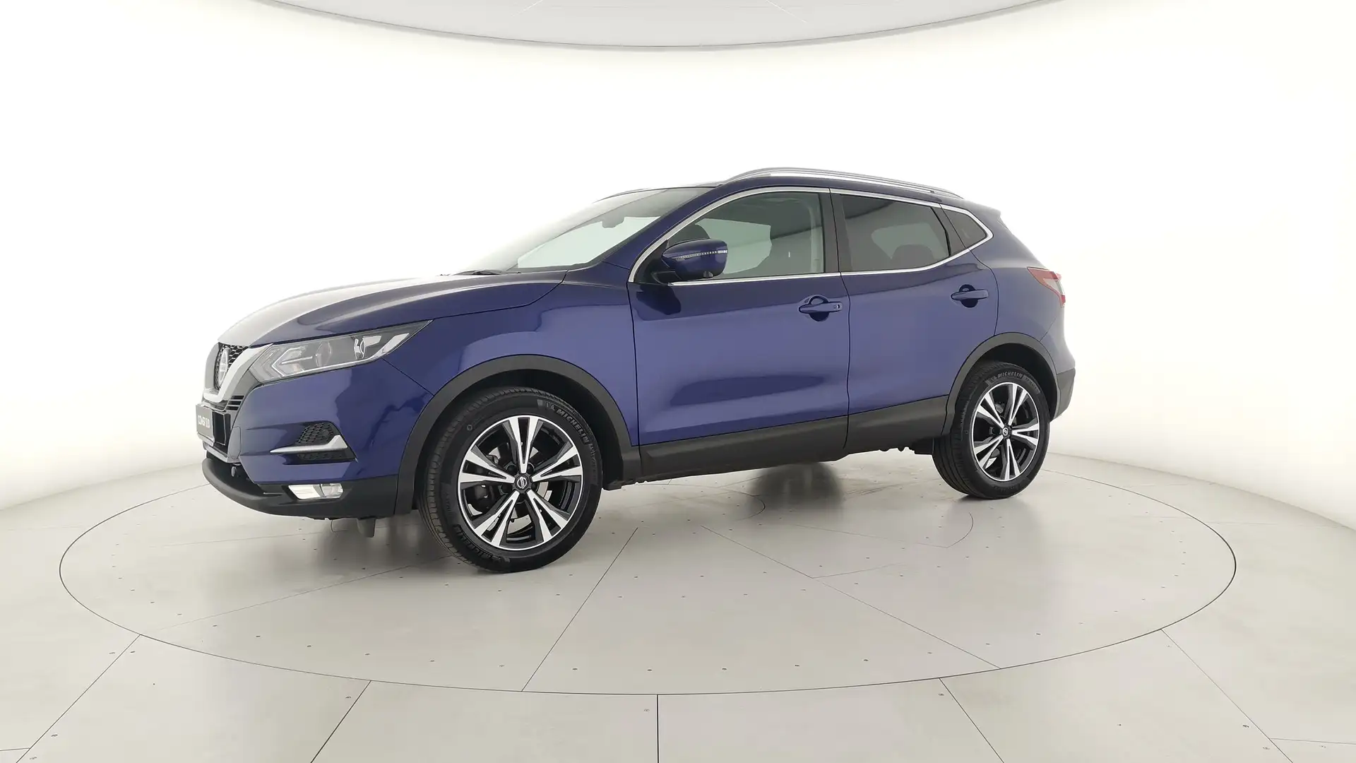 Nissan Qashqai 1.3 DIG-T N-Connecta Bleu - 2