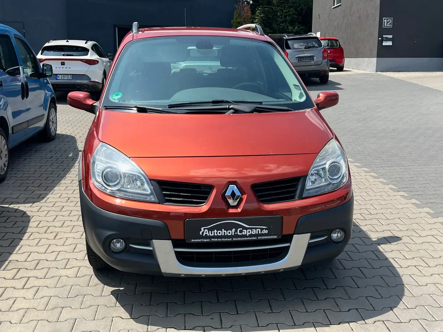 Renault Scenic Scenic II Conquest/PDC/Klima/AHK/Eu4/ZV/TUV04.26 Rot - 2
