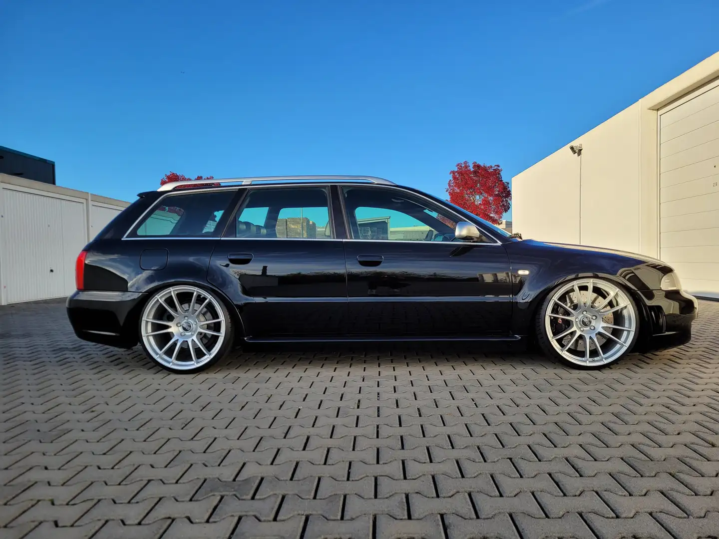 Audi RS4 B5 KW V3+HLS4 OZ 20" CLP Zinram TOPZustand History Czarny - 1