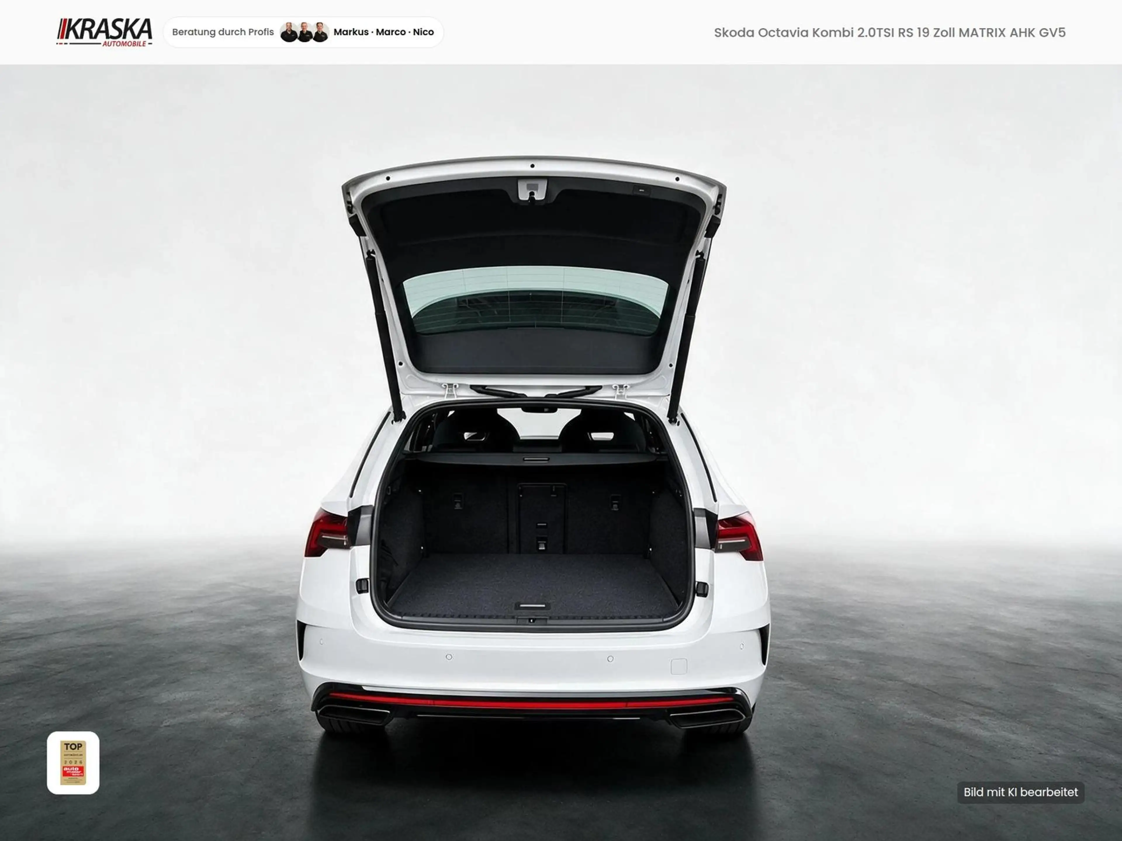 Skoda Octavia Kombi 2.0TSI RS 19 Zoll MATRIX AHK GV5 — photo 10