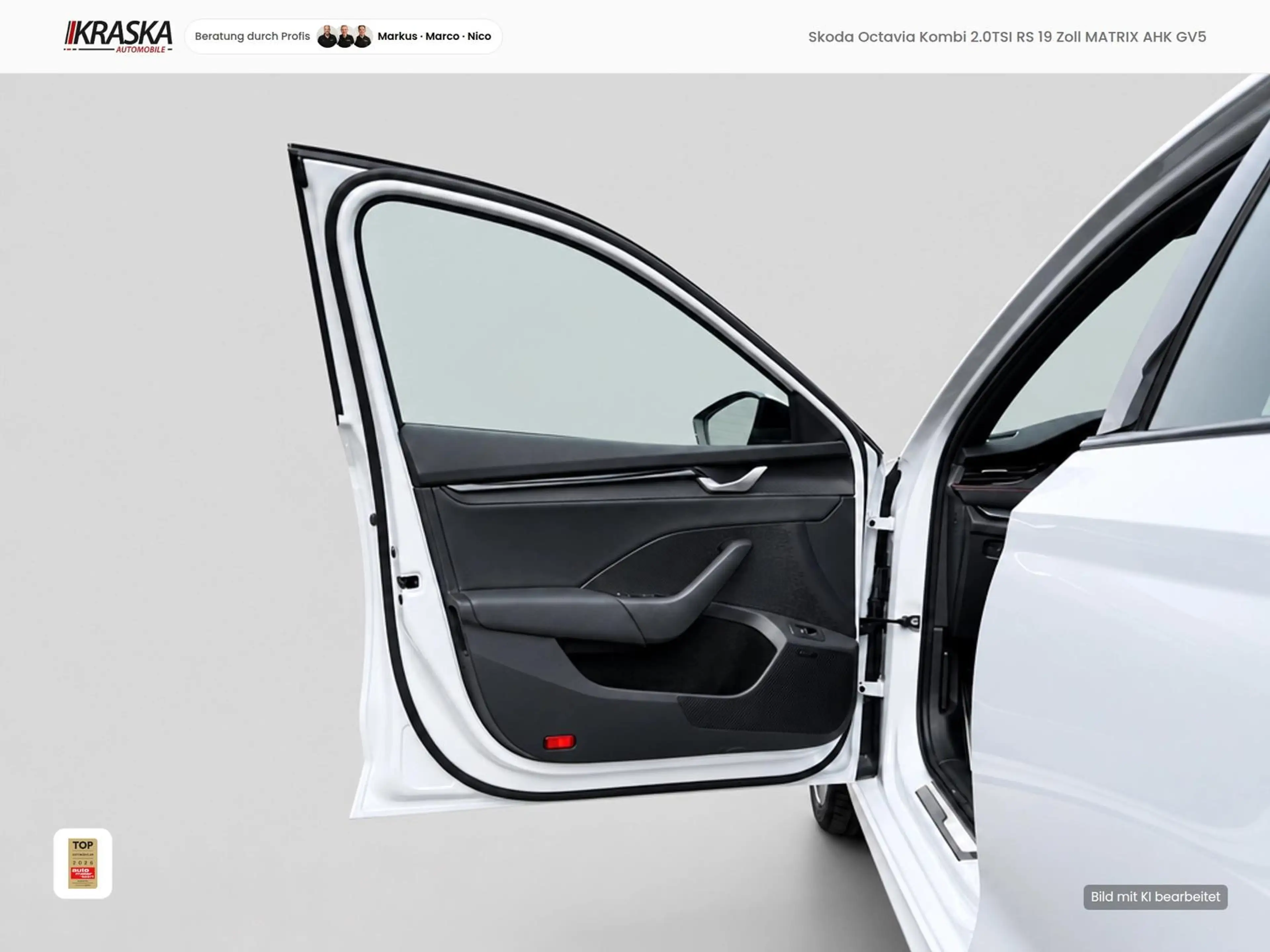Skoda Octavia Kombi 2.0TSI RS 19 Zoll MATRIX AHK GV5 — photo 17