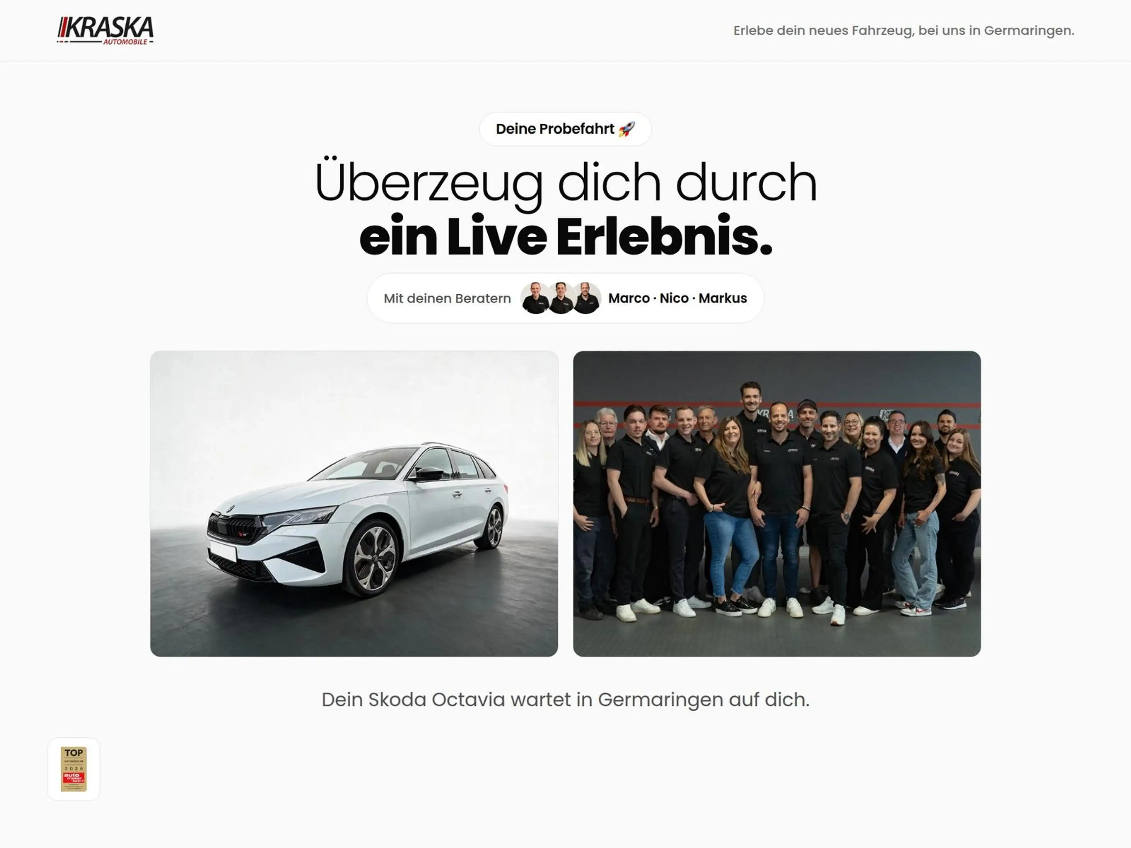 Skoda Octavia Kombi 2.0TSI RS 19 Zoll MATRIX AHK GV5 — photo 21