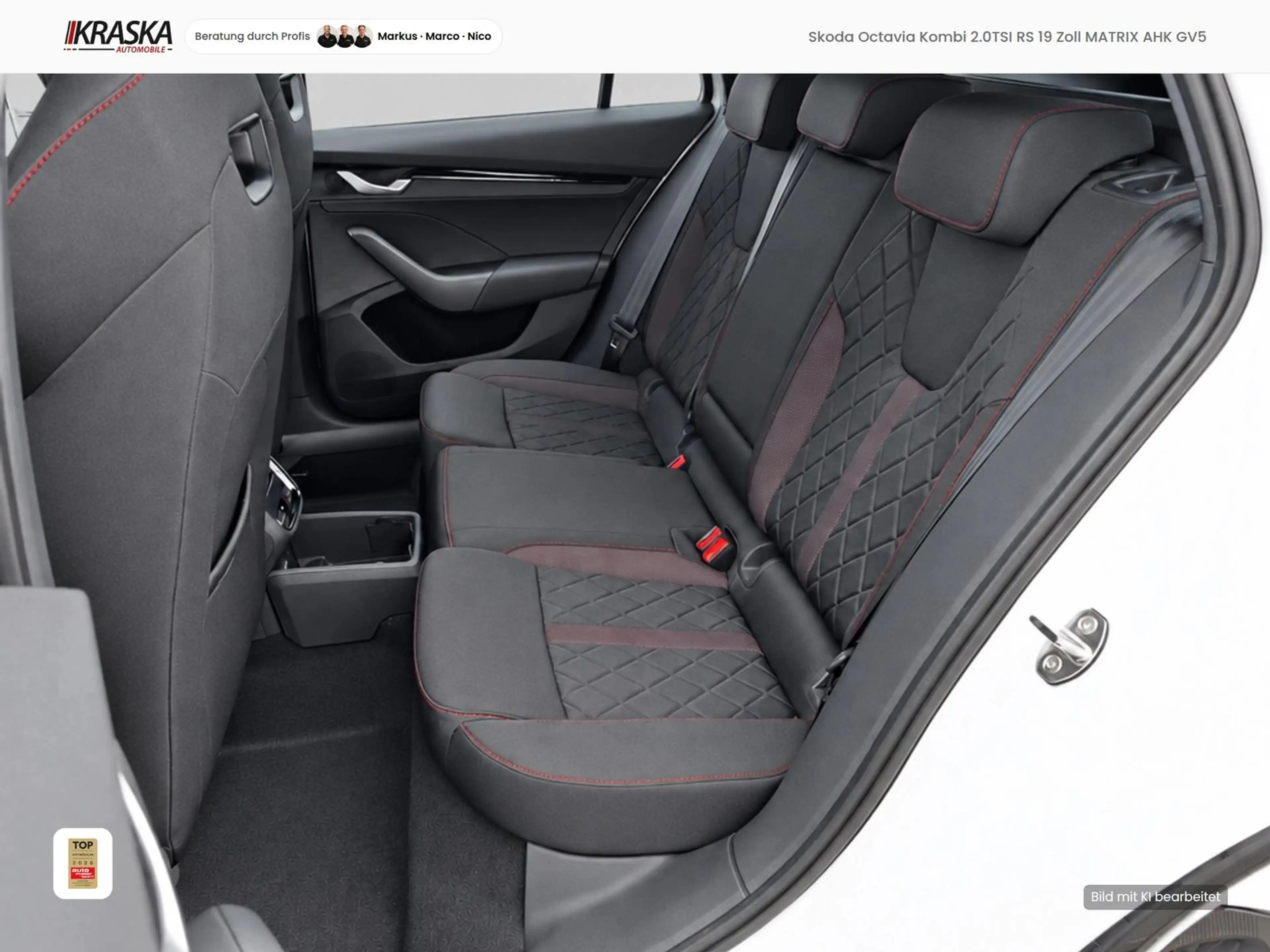 Skoda Octavia Kombi 2.0TSI RS 19 Zoll MATRIX AHK GV5 — photo 16