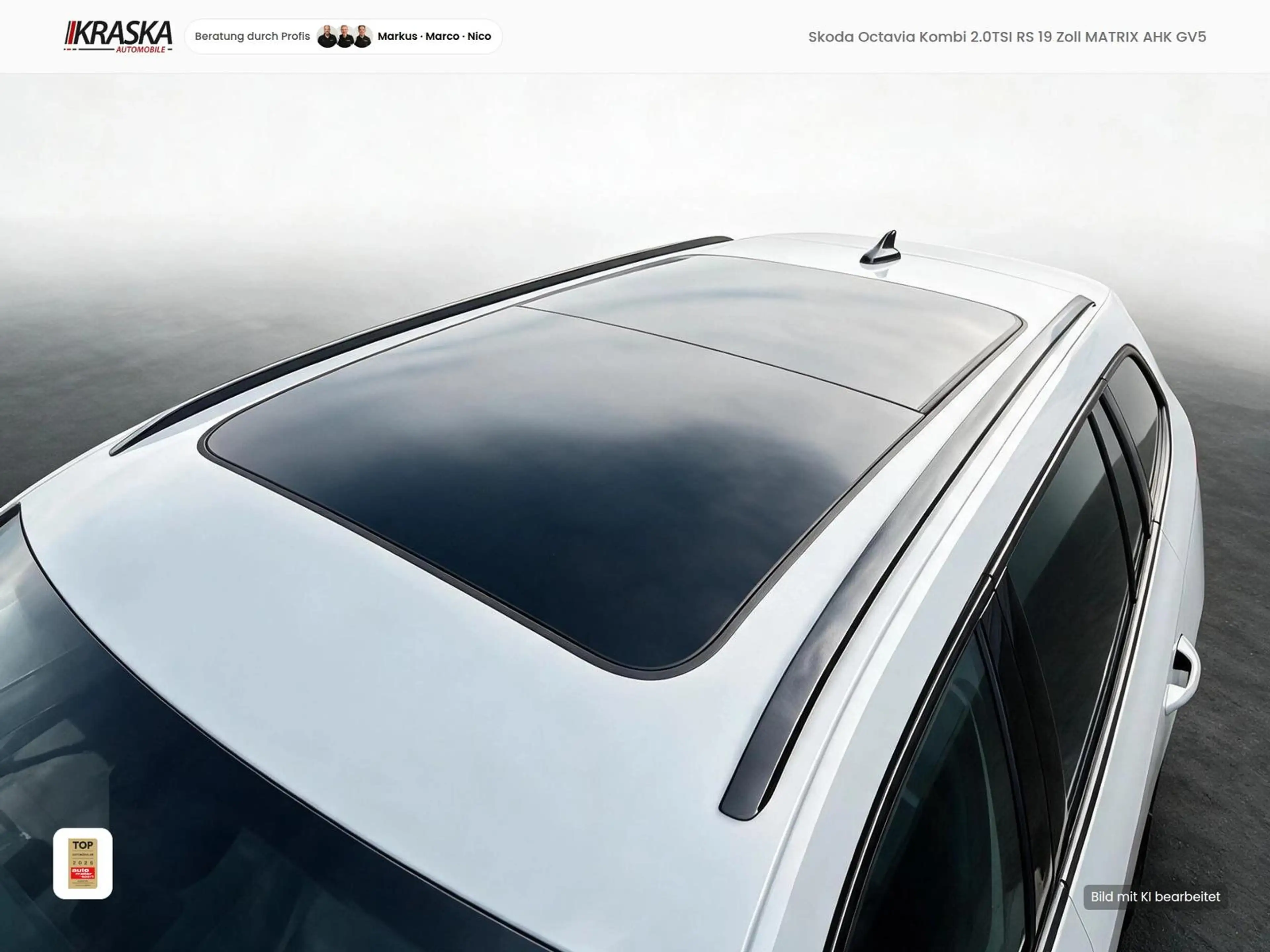 Skoda Octavia Kombi 2.0TSI RS 19 Zoll MATRIX AHK GV5 — photo 9
