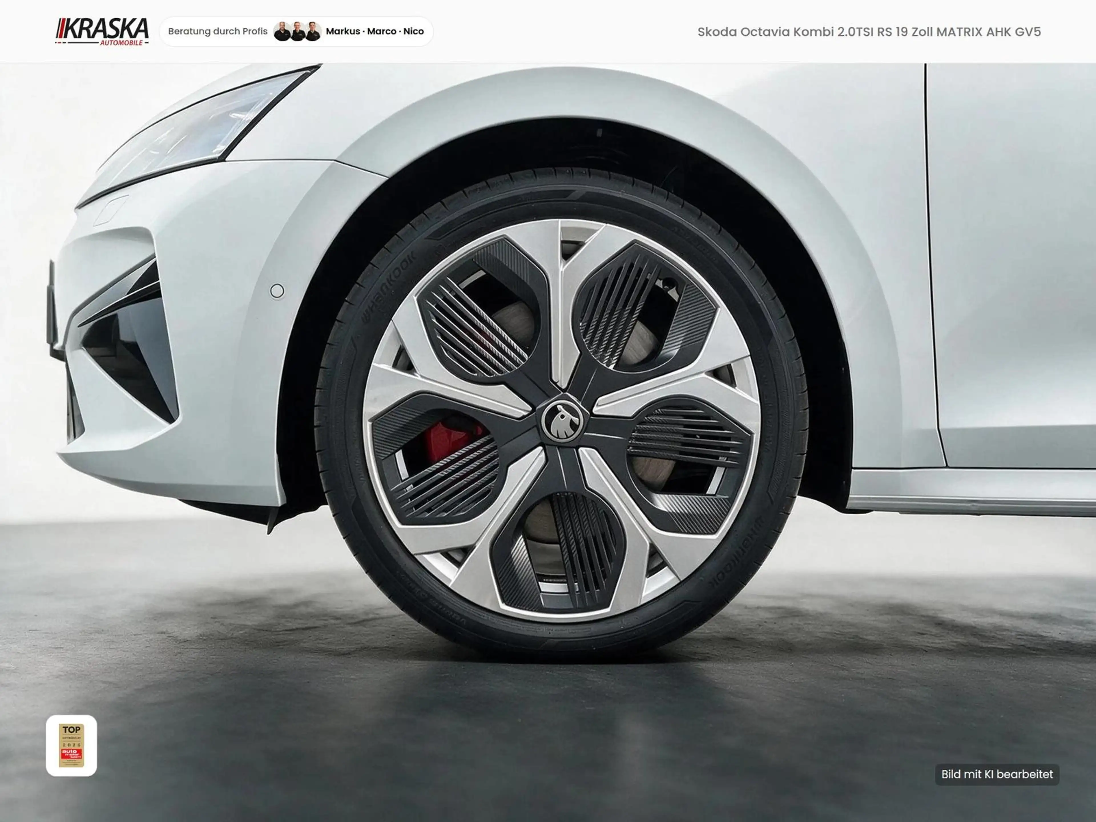 Skoda Octavia Kombi 2.0TSI RS 19 Zoll MATRIX AHK GV5 — photo 18