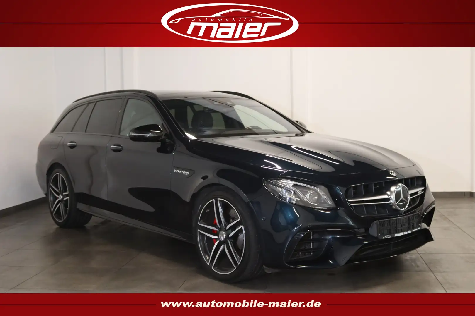 Mercedes-Benz E 63 AMG S 4Matic+-360°-PANO-SOFT CLOSE-MULTIB.- Grün - 1