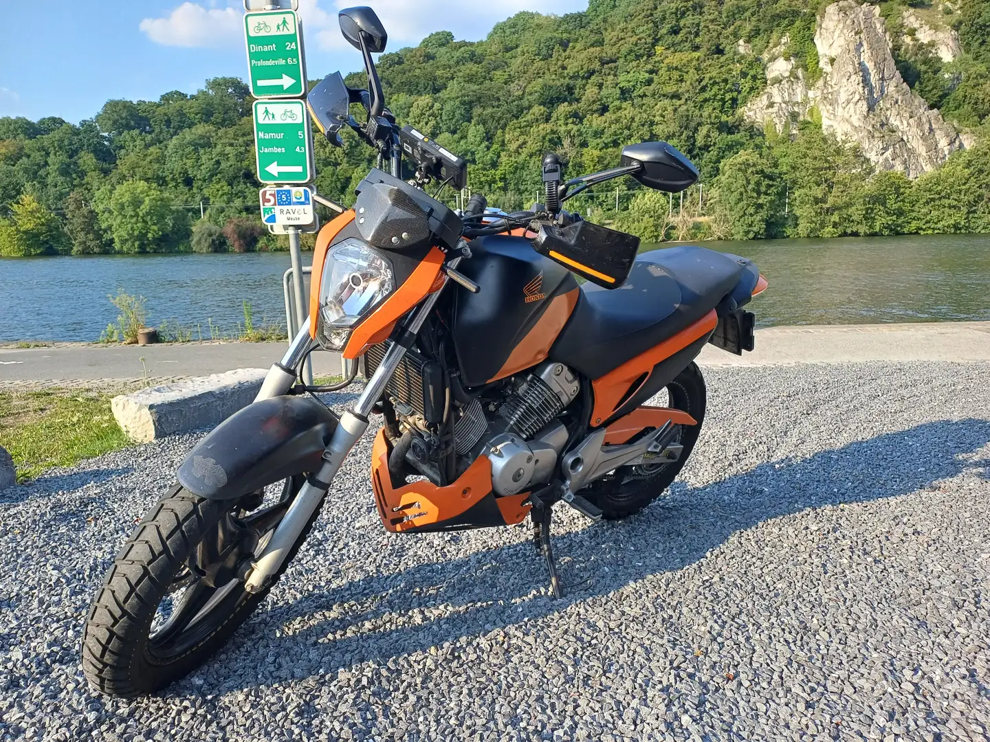 Honda XL 125 Varadero Oranje - 2