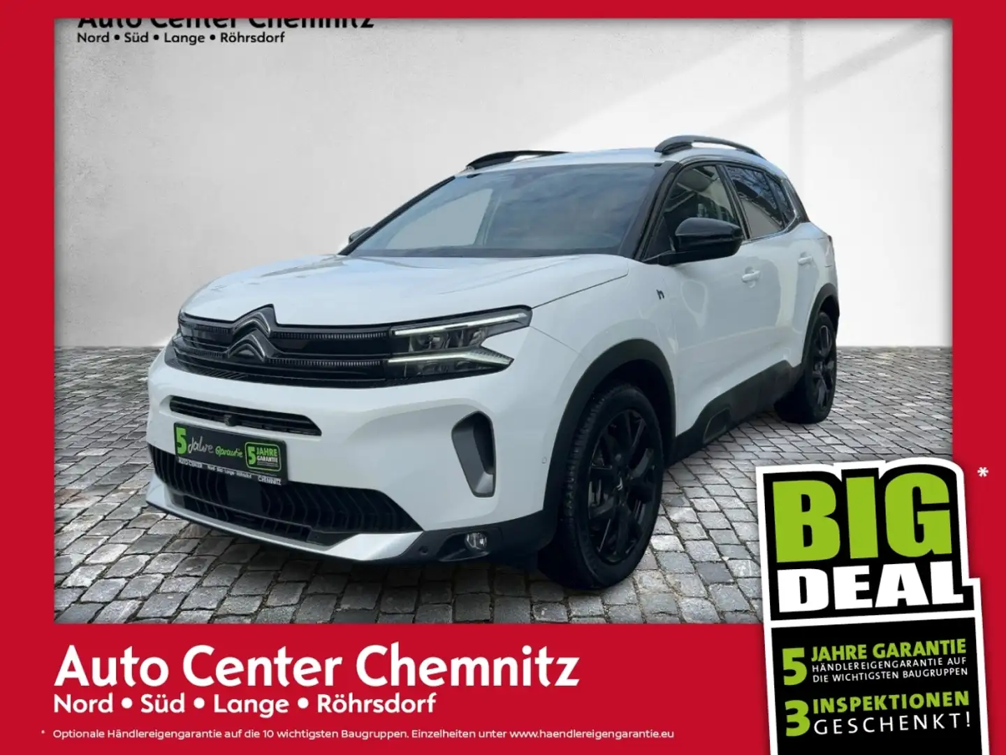 Citroen C5 Aircross e-EAT8 Hybrid Shine Pack LED/Navi White - 1