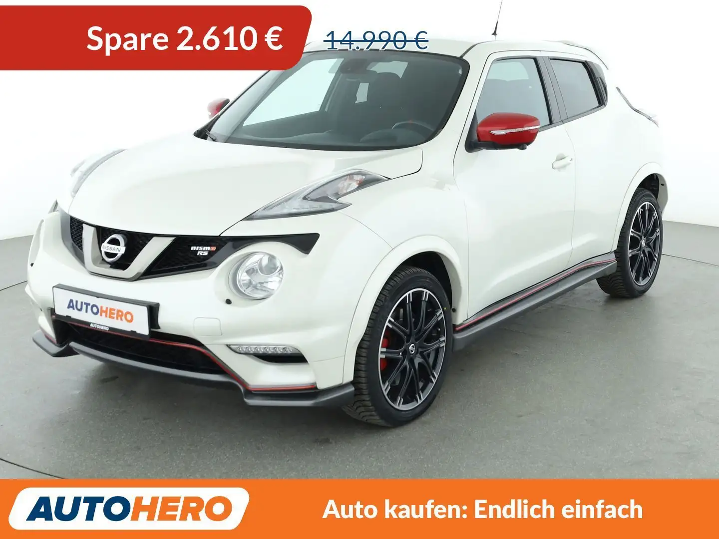 Nissan Juke 1.6 Nismo RS*NAVI*XENON*TEMPO*CAM*KLIMA* Weiß - 1