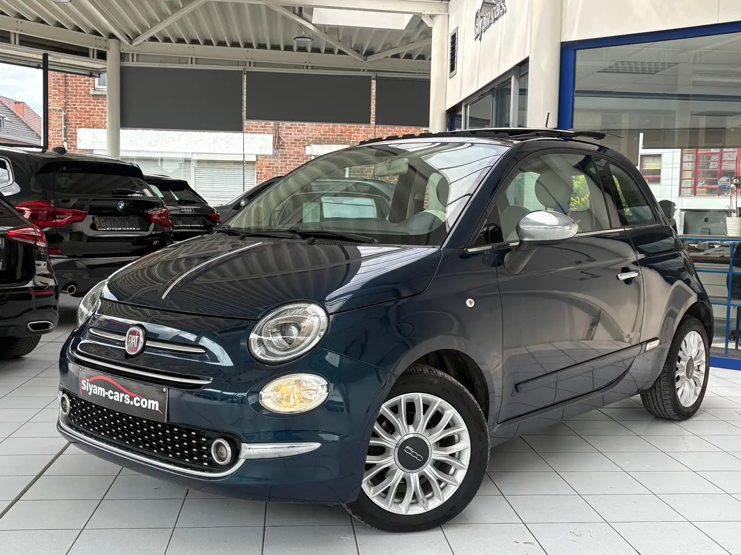 Fiat 500 1.2i * GPS * TOIT * PDC * JANTES * Bleu - 1