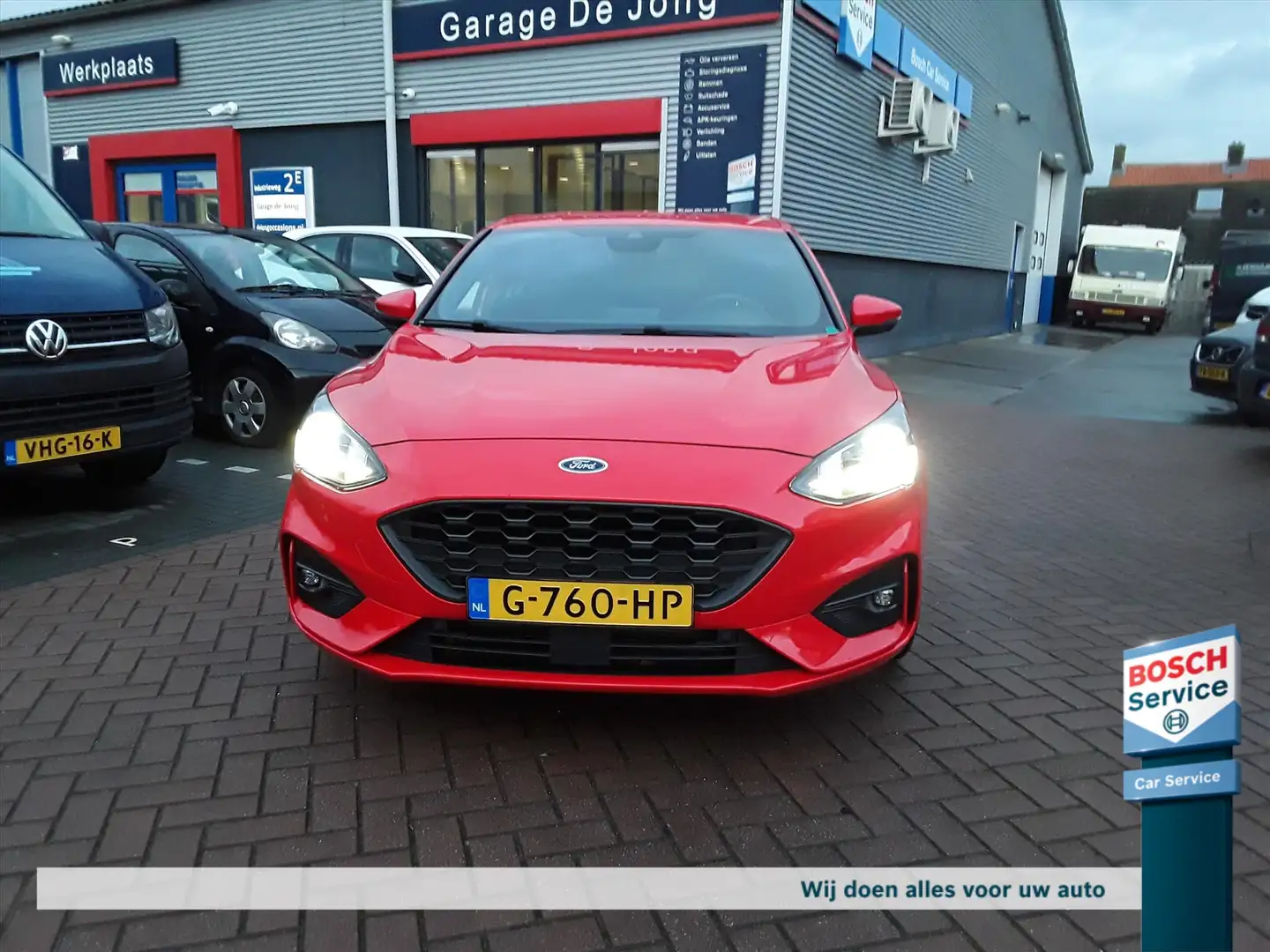 Ford Focus 1.0 EcoBoost 125pk ST-Line Business Rouge - 2