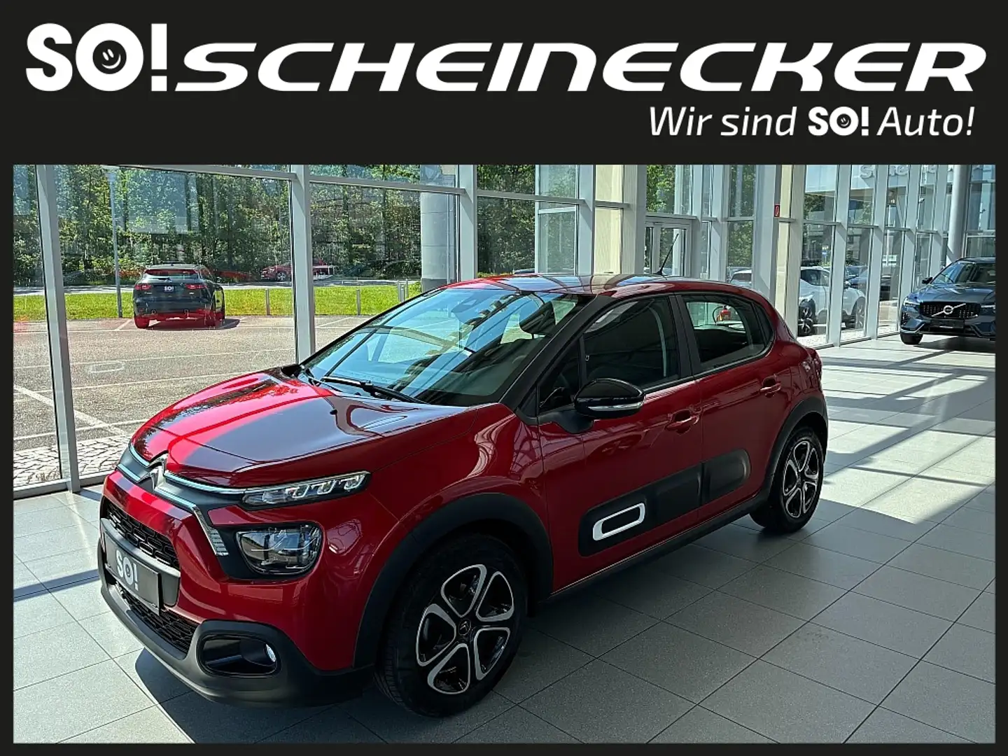 Citroen C3 PureTech 83 S&S 5-Gang-Manuell Plus Rot - 2