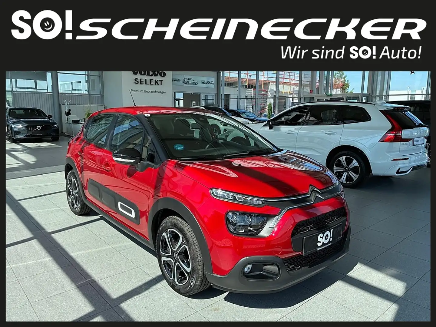 Citroen C3 PureTech 83 S&S 5-Gang-Manuell Plus Rot - 1