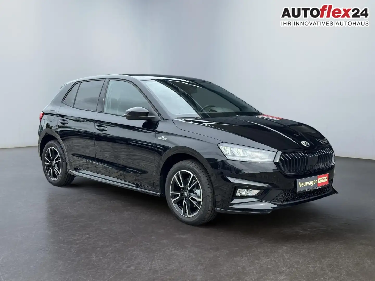 Skoda Fabia 1.0 TSI Monte Carlo DSG 2ZoKl SHZ ACC 2xPDC LED... Schwarz - 1