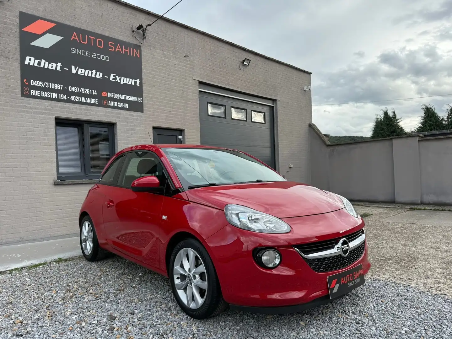 Opel Adam *CLIM,CAPTEURS,CRUISE,1ER PROPRIO,CARNET,GARANTIE* Rood - 1