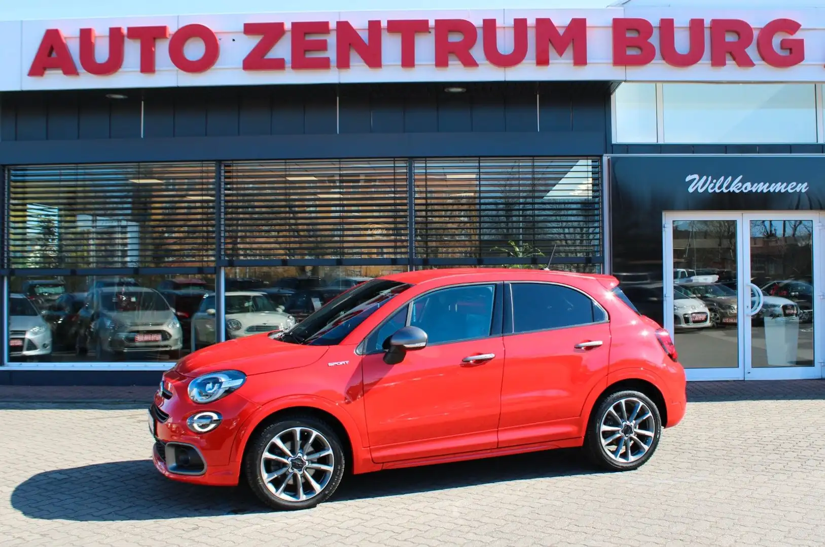 Fiat 500X Sport Automatik Navi Kamera 1.Hd Scheckheft Rot - 1