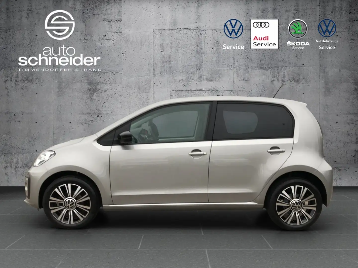 Volkswagen up! 1.0 Black Style Fahrerassistenzpaket Winter-Paket Silber - 2