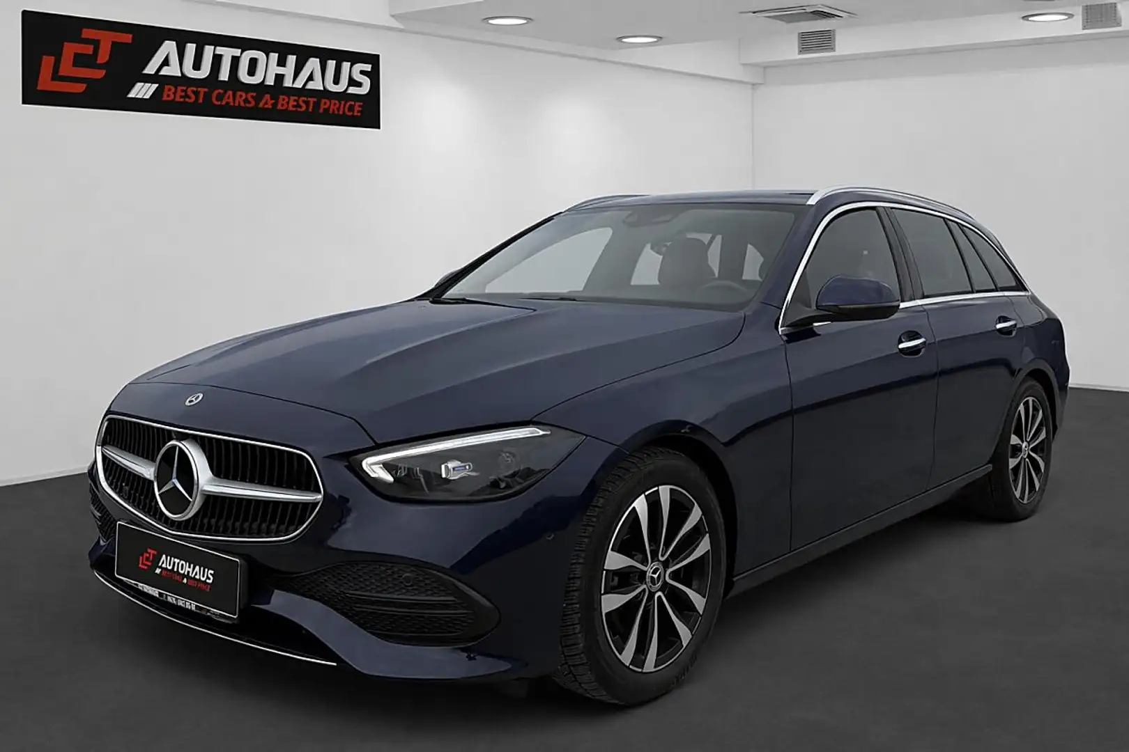 Mercedes-Benz C 220 d T Aut. | 1.BESITZ | MwSt.AUSW | TOP AUSSTATTU... Blau - 1