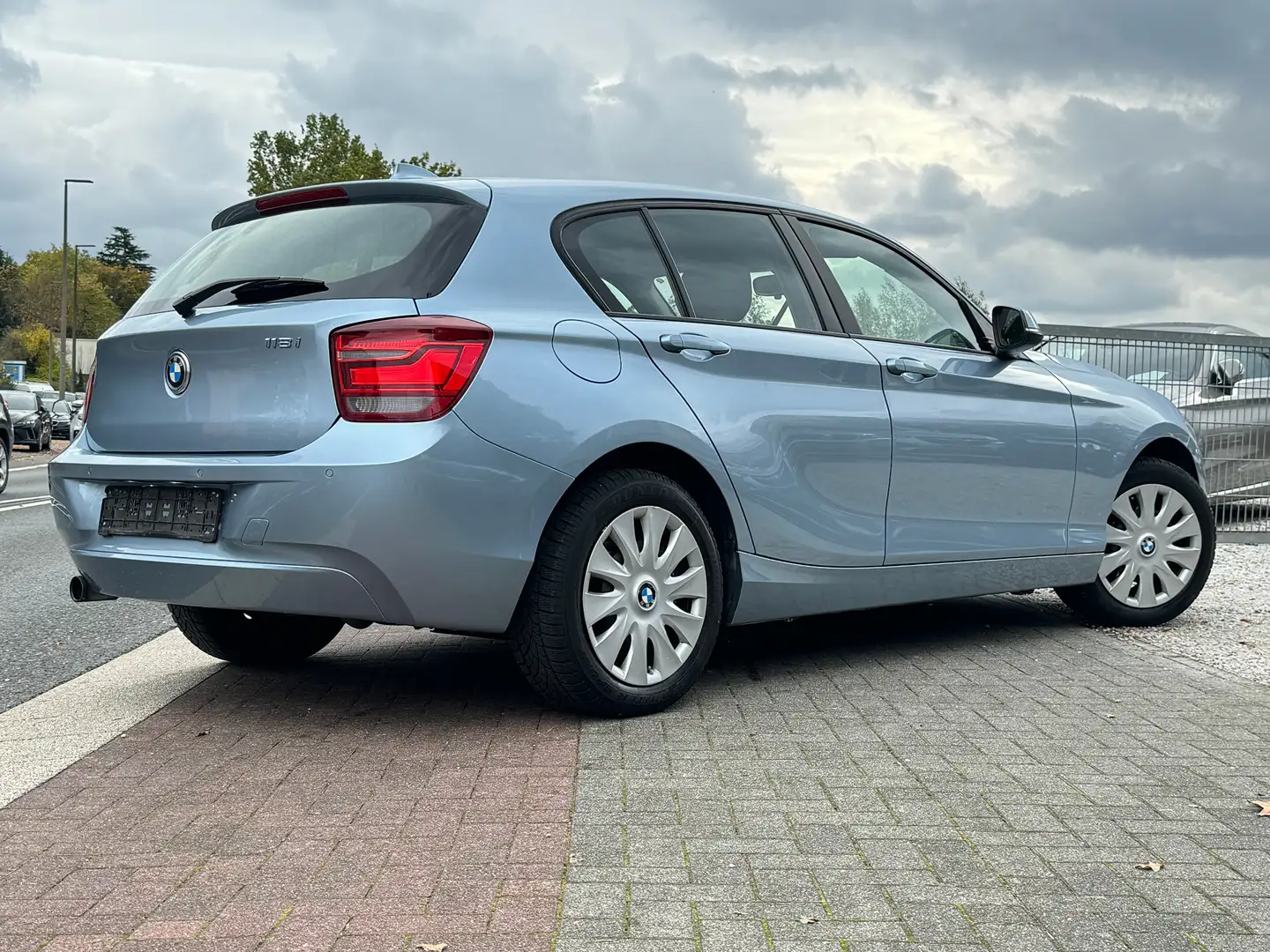 BMW 118 118 i Xenon Bmw Scheckheft gepfl. Top Zustand Bleu - 2