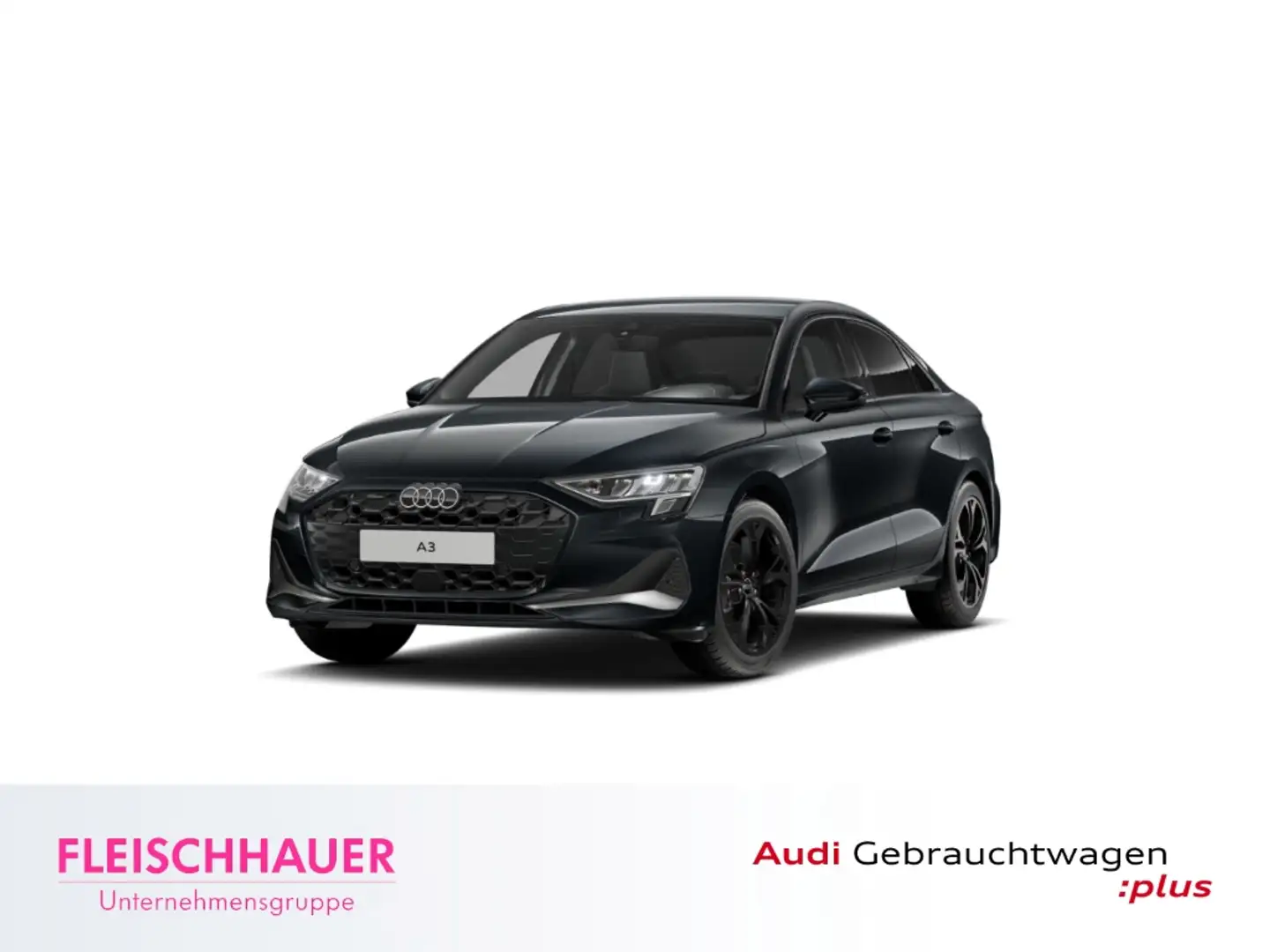 Audi A3 35 TDI advanced DSG LED e-Sitze Navi Tel.-Vorb. Ca Grau - 2
