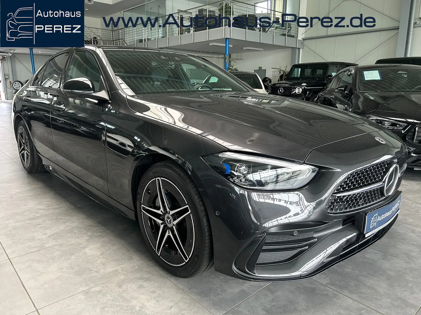 Mercedes-Benz C 400 e 4M AMG PREMIUM DISTRONIC-NIGHT-PANORAMA Grigio - 1
