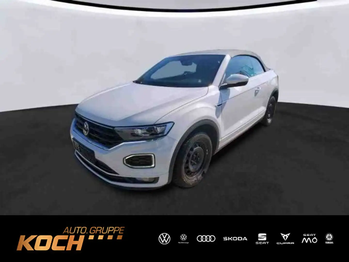 Volkswagen T-Roc 1.5TSI R-Line NAVI KLIMA SHZ LED Weiß - 1