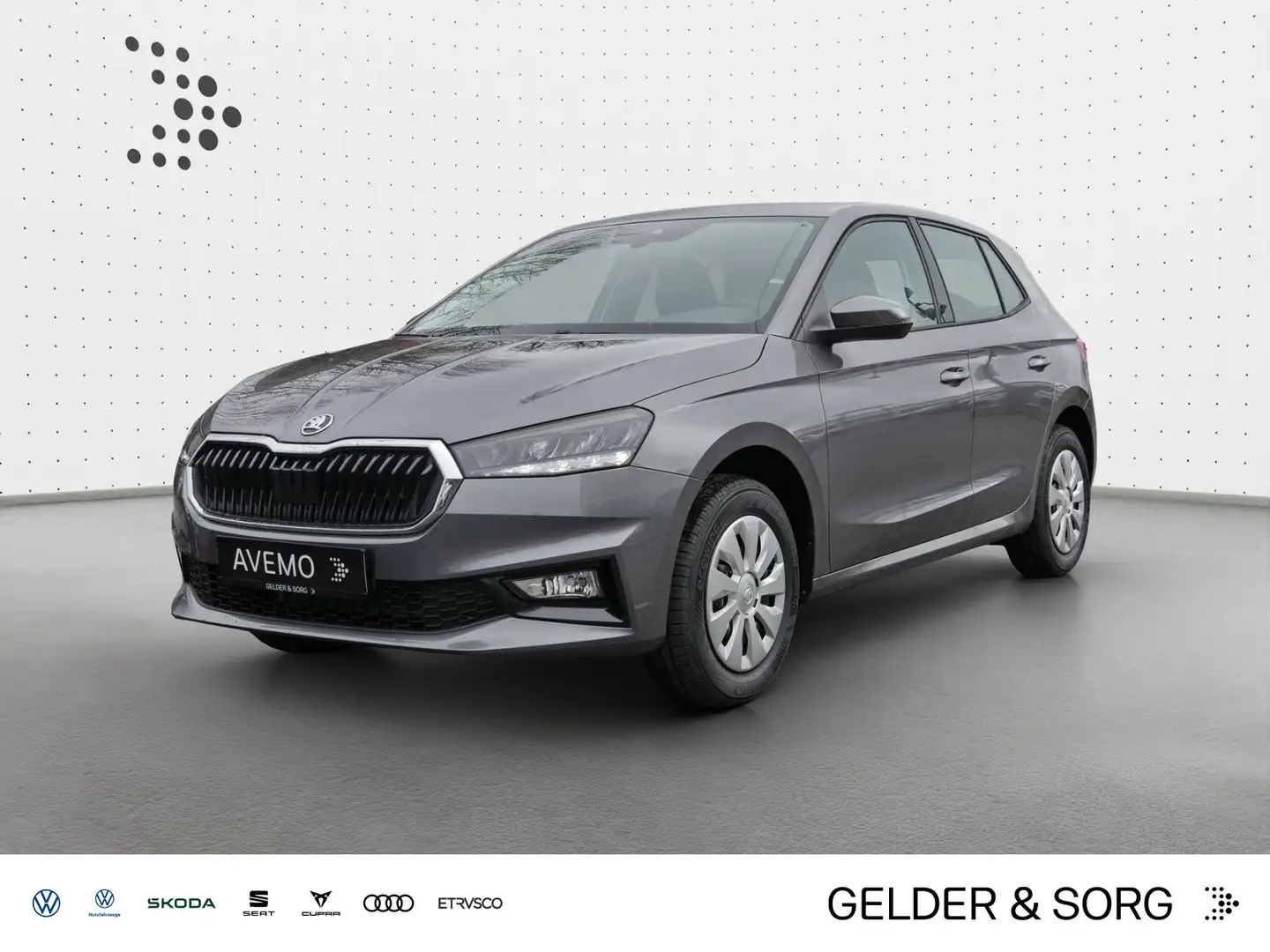 Skoda Fabia Essence 1.0 MPI DAB|LED|VIRTUAL|SHZ Grijs - 1