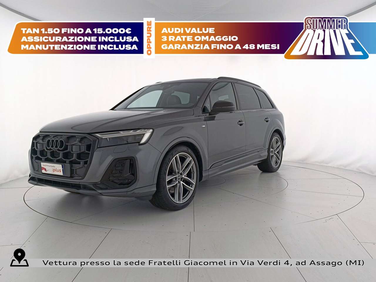 Audi Q7 3.0 tdi mhev s line edition quattro 286cv tiptroni