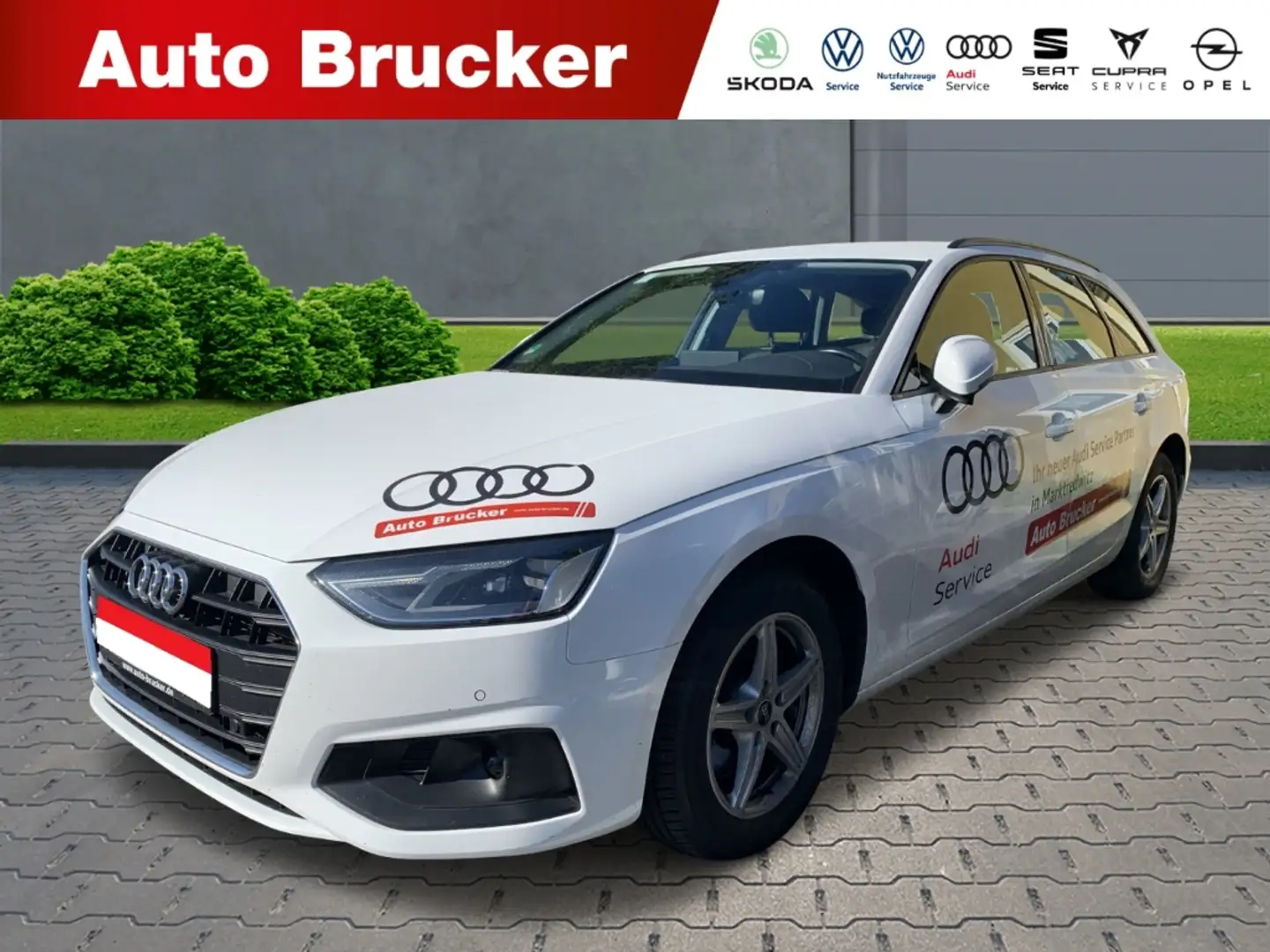Audi A4 Avant 35 TDI  2.0 Alu Navi LED Klimaautomatik Weiß - 1